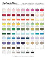 Mft Printable Resources Color Charts Crafts Color