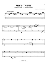 Sheet music arranged for big note, and easy piano in c major. Rey S Theme Piano Sheet Music Onlinepianist