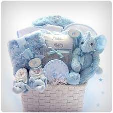 luxury baby gift basket high end new