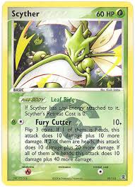 High quality pokemon scyther stationery featuring original designs created by artists. Pokemon Card Fire Red Leaf Green 29 112 Scyther Reverse Holo Sell2bbnovelties Com Sell Ty Beanie Babies Action Figures Barbies Cards Toys Selling Online