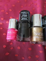 bundle of nail polish varnish nails inc