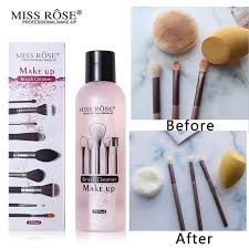 miss rose makeup brush cleaner liquid