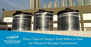 tank for chemical storage containment