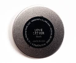 makeup geek love letter blush review