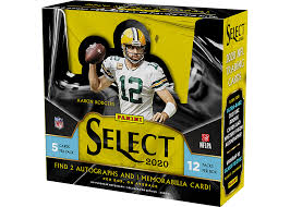 Upcoming releases are at the top, arranged by release date. 2020 Panini Select Football Hobby Box 2020