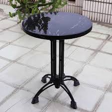 Marble Round Metal Coffee Table