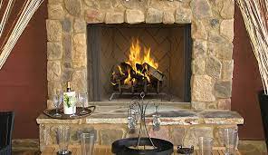 Outdoor Wood Burning 36 Fireplace With