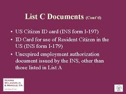 Permanent resident card or an alien registration receipt card. Gathering Information About Employees And Job Applicants Legal