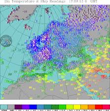 Meteorological Charts Analysis Forecast North Atlantic Europe