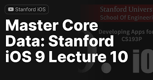 master core data stanford ios 9