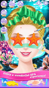 mermaid princess magic beauty salon