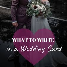 wedding messages and es to write in