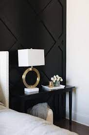Black Accent Walls Bedroom Decor