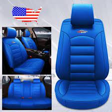 Us 9pcs Car Pu Leather Seat Covers