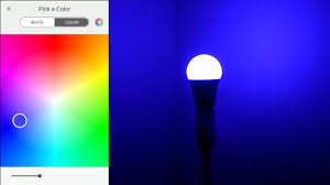 Tp Link Lb130 Rgb Smart Light Bulb In Action Youtube