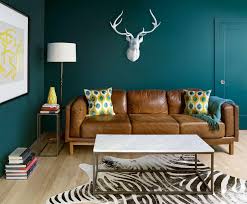 what color walls go with brown furniture