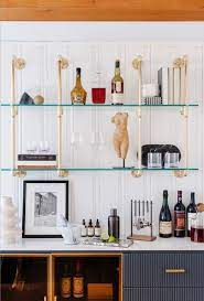 French Bistro Glass Shelves