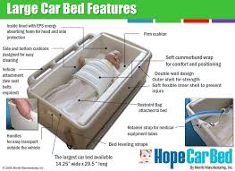 Hope Infant Special Needs Car Seat Bed