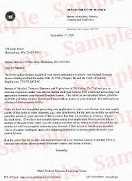 Ffl Sample Letter Of Authorization Bureau Of Alcohol Tobacco