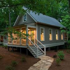 75 Small Rustic Exterior Home Ideas You