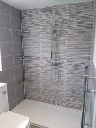 Grey Porcelain Wall Tile With Feature