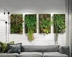 Artificial Plant Succulent Wall Art