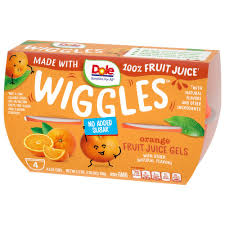 dole fruit juice gels orange