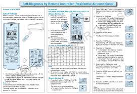 daikin aircon error codes guide to