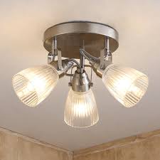 Kara Bathroom Ceiling Lamp With G9 3