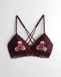 Hollister Embroidered Triangle Removable Pads Cheap Price