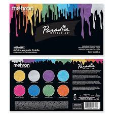 paradise makeup aq 8 color magnetic