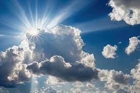 sun rays through clouds images free