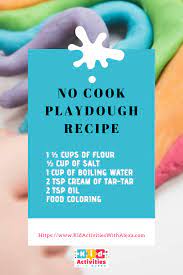 no cook playdough recipe
