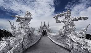 You are best to visit the white temple from chiang rai (like we did), as the journey from chiang mai is around 3 hours each from chiang rai town, the white temple is about 13 kilometres away. Rong Khun Temple Or White Temple