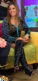 One last day in tights and boots this season for 13abc's christina williams (appreciation of booted news women blog). The Appreciation Of Booted News Women Blog Karla Martinez Women Martinez Blog