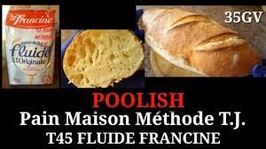 De délicieuses recettes de pain maison en photos, faciles et rapides. 35 La Farine T45 Fluide De Chez Francine Pour Faire Un Pain Youtube