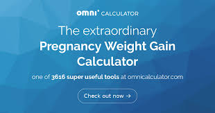pregnancy weight gain calculator