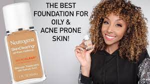 the best foundation for oily acne