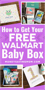 free walmart baby welcome box loved