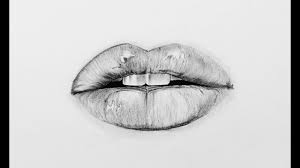 how to draw realistic lips step by