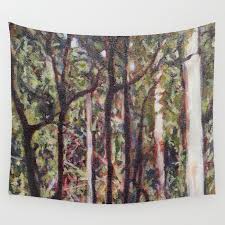 The Australian Forest Wall Tapestry By