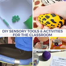 diy sensory tools and activities for