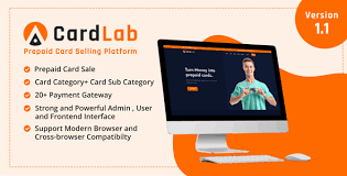 cardlab prepaid card selling platform