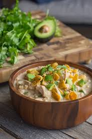 Chicken chili is my favorite and here's why i like it. Creamy Crockpot White Chicken Chili Lovely Little Kitchen