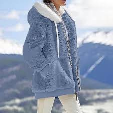 Faux Fur Fleece Jackets Casual