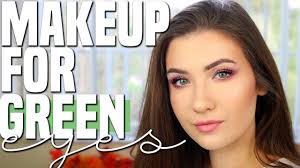 makeup tutorial for green eyes how to