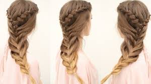 Get some inspiration from top hair stylists and learn how to master a flat, waterfall, dutch four strand braid, and gorgeous updos. Mermaid Braid Hair Tutorial Cute Hairstyles Braidsandstyles12 Youtube