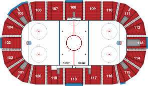 Interactive Hockey Seating Chart