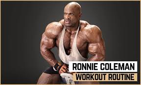 ronnie coleman s workout routine t