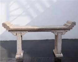 Hand Carving Natural Stone Altar Table